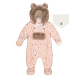Habit de Neige Animaux Forets 3-18mois-Deux par Deux-Rose-3 m-2X3-J10A6011J001-CLÉMENT
