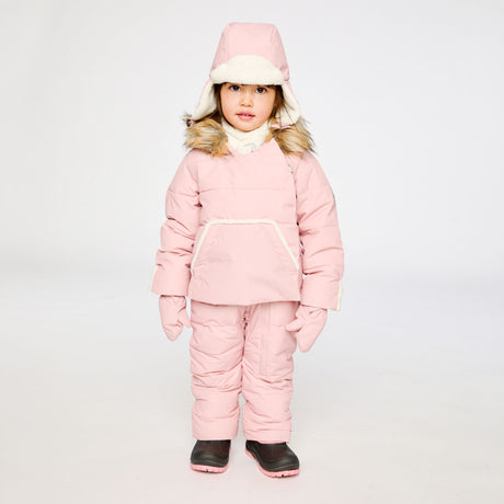 Habit de Neige Une Pièce Rose 6-30mois-Deux par Deux-2X3-J10B701-622-CLÉMENT