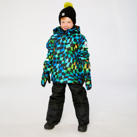 Habit de Neige Carreaux 7-12ans-Deux par Deux-2X3-J10PB42-054C-CLÉMENT