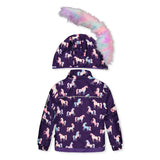 Habit de Neige Licornes 2-6ans-Deux par Deux-2X3-J10PG91-035B-CLÉMENT