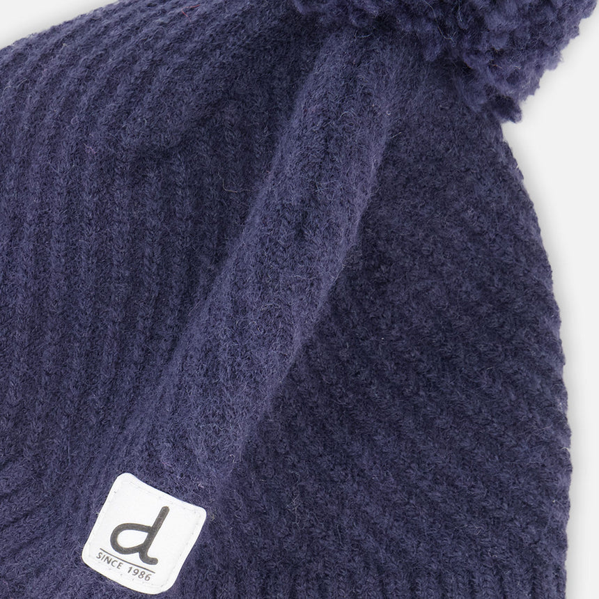 Tuque Tricot Marine 2-14ans-Deux par Deux-2X3-J10XT1-479-CLÉMENT
