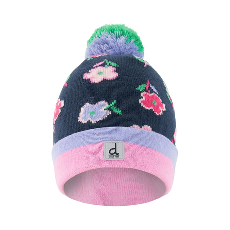 Tuque Tricot Fleurs 2-14ans-Deux par Deux-Rose-2-4-2X3-J10Z01-1J062-CLÉMENT
