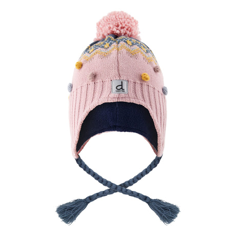 Tuque Tricot Nordique Rose2-14ans-Deux par Deux-Rose-2-4-2X3-J10Z06-1J065-CLÉMENT