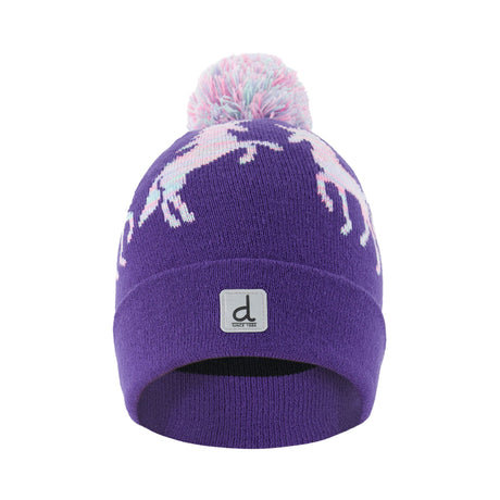 Tuque Tricot Licornes 2-14ans-Deux par Deux-Mauve-2-4-2X3-J10Z08-556-CLÉMENT