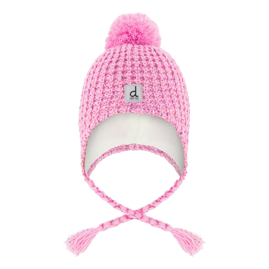 Tuque Tricot Rose 6-24mois-Deux par Deux-Rose-6-12 m-2X3-J10Z14B-624A-CLÉMENT