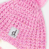 Tuque Tricot Rose 6-24mois-Deux par Deux-2X3-J10Z14B-624A-CLÉMENT