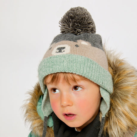 Tuque Tricot Ours 6-24mois-Deux par Deux-2X3-J10Z32B1J074-CLÉMENT