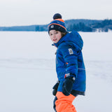 Tuque Colorblock Orange 2-14ans-Deux par Deux-2X3-J10Z35-1J068-CLÉMENT