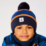 Tuque Colorblock Orange 2-14ans-Deux par Deux-2X3-J10Z35-1J068-CLÉMENT