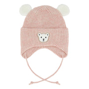 Tuque Tricot Rose Ours 3-36mois-Deux par Deux-Rose-3-6 m-2X3-J10ZA03-622-CLÉMENT