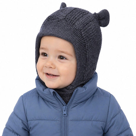Cagoule Tricot Merino Ours 3-18mois-Tutu-TUU-3-007645-CLÉMENT