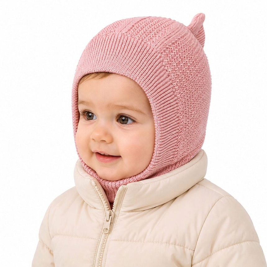 Cagoule Tricot Merino Ours 3-18mois-Tutu-TUU-3-007645-CLÉMENT