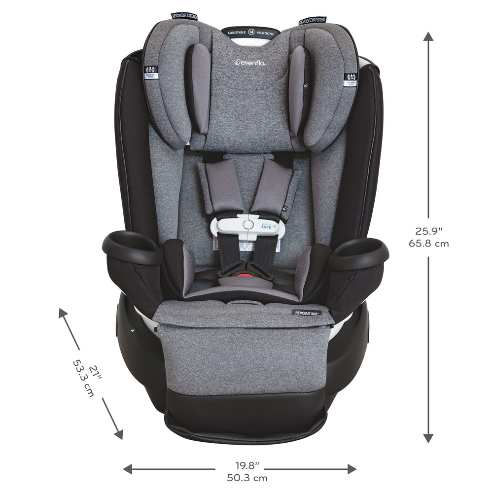 EVO-38412311C_30_GOLD_REVOLVE360_EXTEND_ROTATIONAL_ALL_IN_ONE_CAR_SEAT_MOONSTONE_DIMENSIONS.JPG