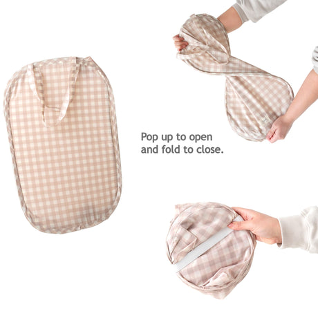 Panier à Linge Pop-up - Vichy-3 Sprouts-3SP-CPHGBG-CLÉMENT