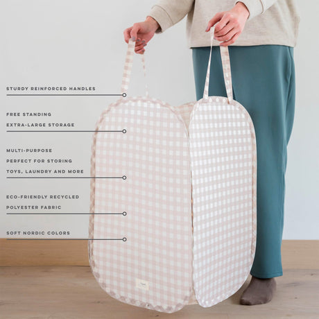 Panier à Linge Pop-up - Vichy-3 Sprouts-3SP-CPHGBG-CLÉMENT