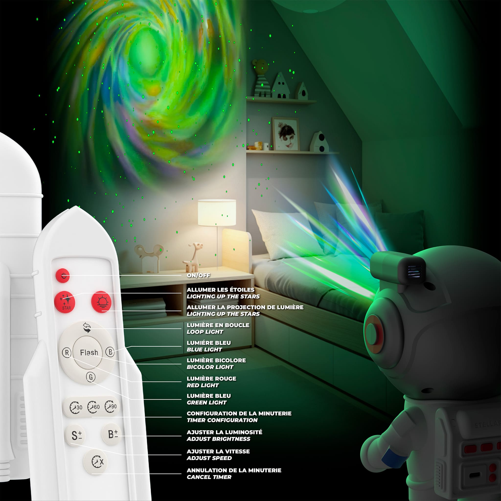 Projecteur Stellar Light - MOB Mobility On Board – CLÉMENT