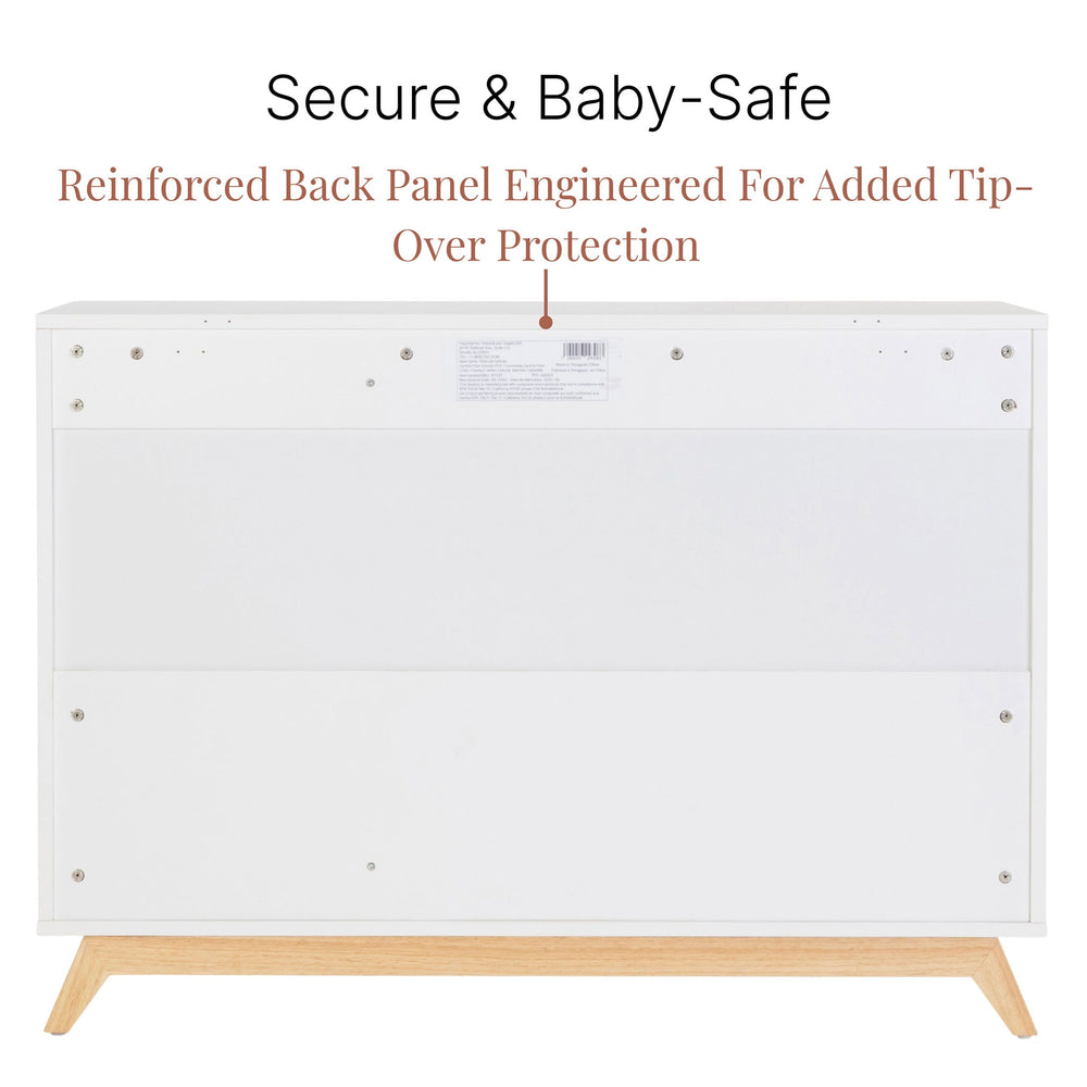 Central Park 3-drawer - White / Natural