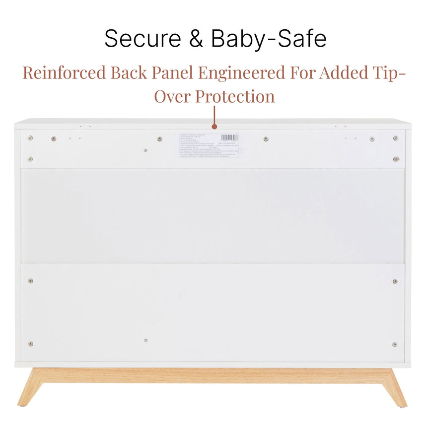 Central Park 3-drawer - White / Natural
