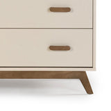 5 Drawers Dresser Chest - Almont Walnut