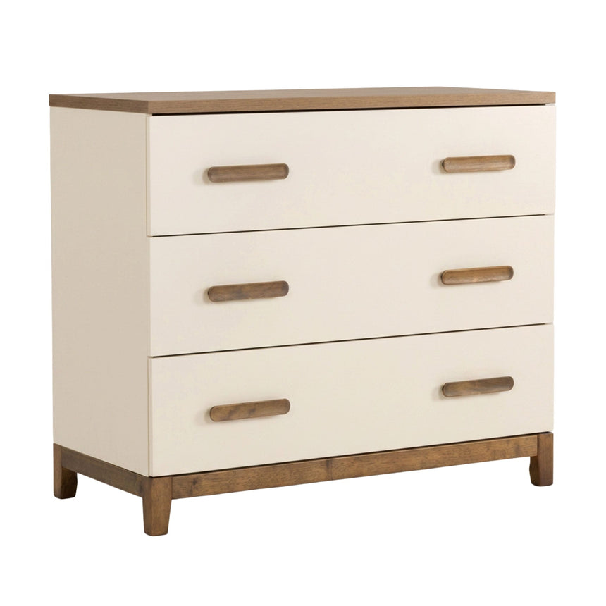 Lala 3 Drawers Dresser Chest - Almont Walnut