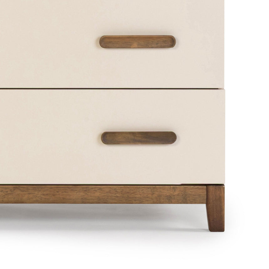 Lala 3 Drawers Dresser Chest - Almont Walnut