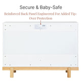 Commode 6 tiroirs Bliss - Blanc / Naturel-Dadada Baby-DDD-46131-CLÉMENT