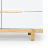 Commode 6 tiroirs Bliss - Blanc / Naturel-Dadada Baby-DDD-46131-CLÉMENT