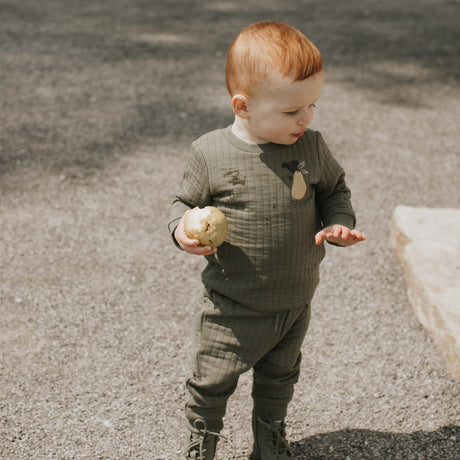Pear Quilted Set 3-24m