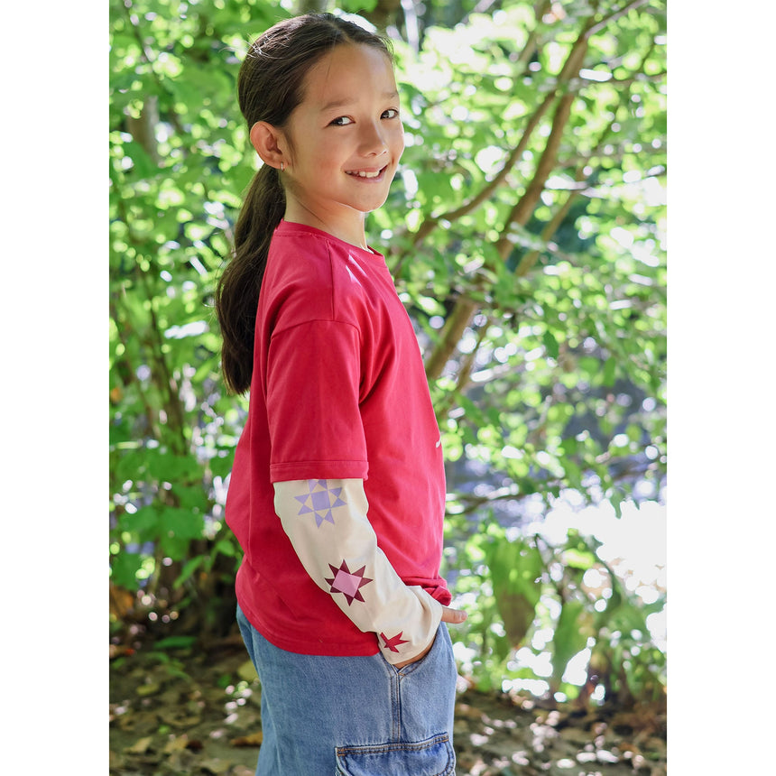 T-shirt Chocolat Chaud 2-10ans-Birdz-BR2-44007-F26-F-CLÉMENT