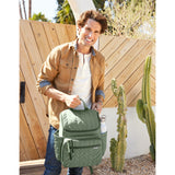 Forma Backpack Diaper Bag - Black