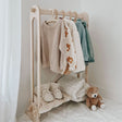 Porte-Vêtements en Bois-Abricotine-ABI-PV001-CLÉMENT
