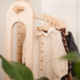 Porte-Vêtements en Bois-Abricotine-ABI-PV001-CLÉMENT