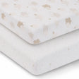 Draps Contour en flanelle pour Couchette (2) - Beige-Piccolo Bambino-ABN-PBG01N99E3BG-CLÉMENT