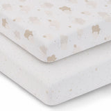 Draps Contour en flanelle pour Couchette (2) - Beige-Piccolo Bambino-ABN-PBG01N99E3BG-CLÉMENT