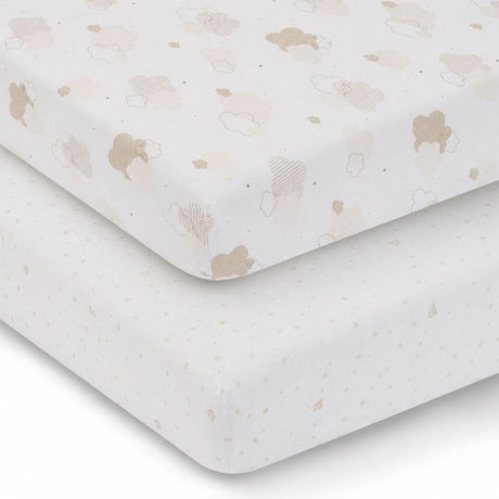 Draps Contour en flanelle pour Couchette (2) - Beige-Piccolo Bambino-ABN-PBG01N99E3BG-CLÉMENT