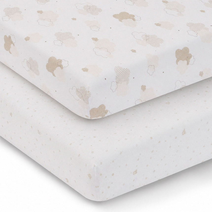 Draps Contour en flanelle pour Couchette (2) - Beige-Piccolo Bambino-ABN-PBG01N99E3BG-CLÉMENT