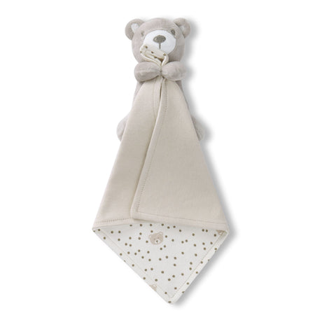 Bavoirs (3)+ Peluche Doudou - Ours Beige-Piccolo Bambino-ABN-PBMS7J99G3BG-CLÉMENT