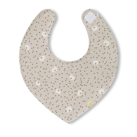 Bavoirs (3)+ Peluche Doudou - Ours Beige-Piccolo Bambino-ABN-PBMS7J99G3BG-CLÉMENT