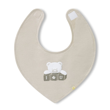 Bavoirs (3)+ Peluche Doudou - Ours Beige-Piccolo Bambino-ABN-PBMS7J99G3BG-CLÉMENT
