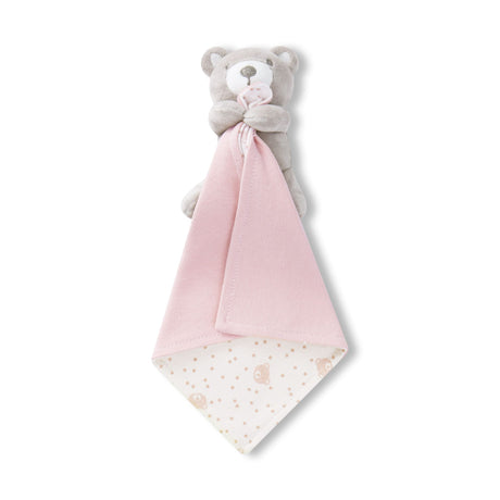 Bavoirs(3) + Peluche Doudou - Ours Rosé-Piccolo Bambino-ABN-PBMS7J99G3PK-CLÉMENT