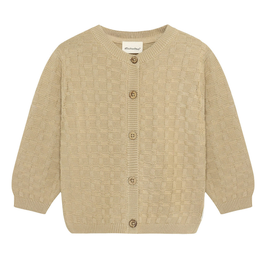 Cardigan Tricot 3-24mois-Minymo-Beige-3 m-AC1-114325-2106-CLÉMENT