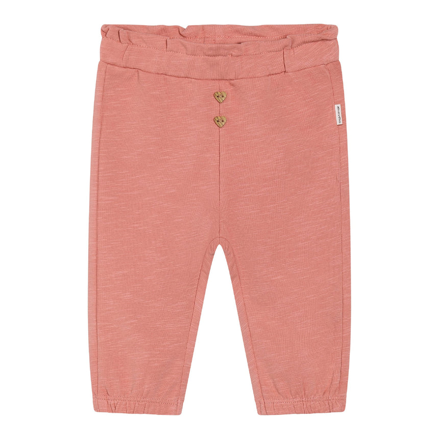 Pantalon Ouaté Uni 6-24mois-Minymo-Corail-Nouveau-né-AC1-114329-4704-CLÉMENT