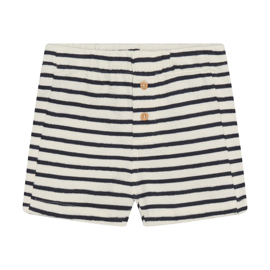 Short Ouatée Rayée 3-24m-Minymo-Ivoire-3 m-AC1-114334-1271-CLÉMENT