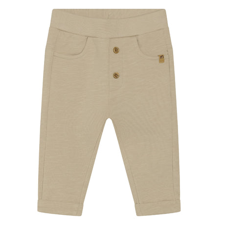 Pantalon Ouaté Uni 6-24mois-Minymo-Beige-6 m-AC1-114337-2106-CLÉMENT