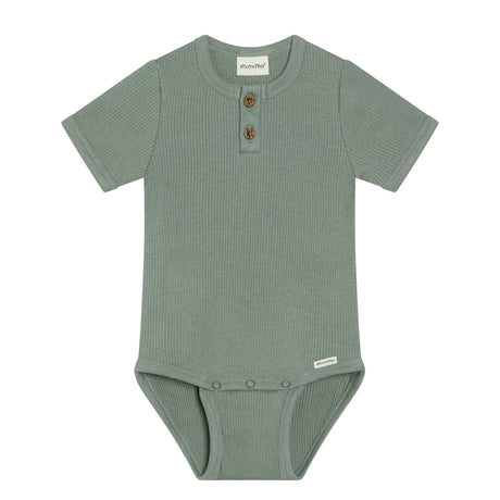 Cache-Couche Côtelé 3-24mois-Minymo-Sauge-3 m-AC1-114345-9807-CLÉMENT