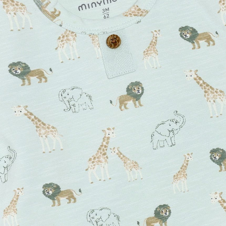 T-shirt Imprimé Safari 6-24mois-Minymo-AC1-114354-8303-CLÉMENT