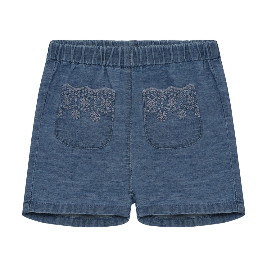 Short Chambray 3-18m-Minymo-Denim-3 m-AC1-114373-7023-CLÉMENT