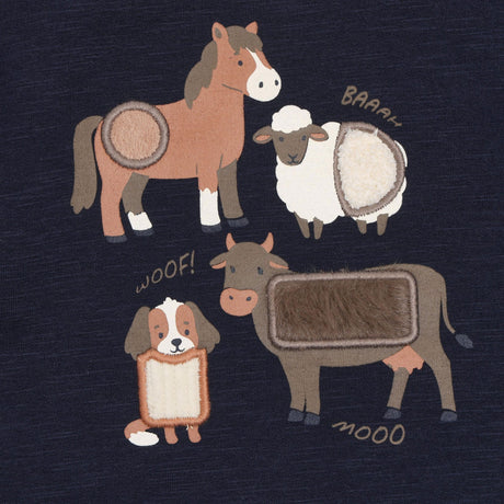 Gilet Ouaté Animal Ferme 6-24mois-Minymo-AC1-114417-7997-CLÉMENT