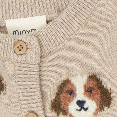 Cardigan Tricot Chien 6-24mois-Minymo-AC1-114423-2055-CLÉMENT