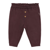 Pantalon Ouaté Uni 6-24mois-Minymo-Prune-6 m-AC1-114432-6599-CLÉMENT